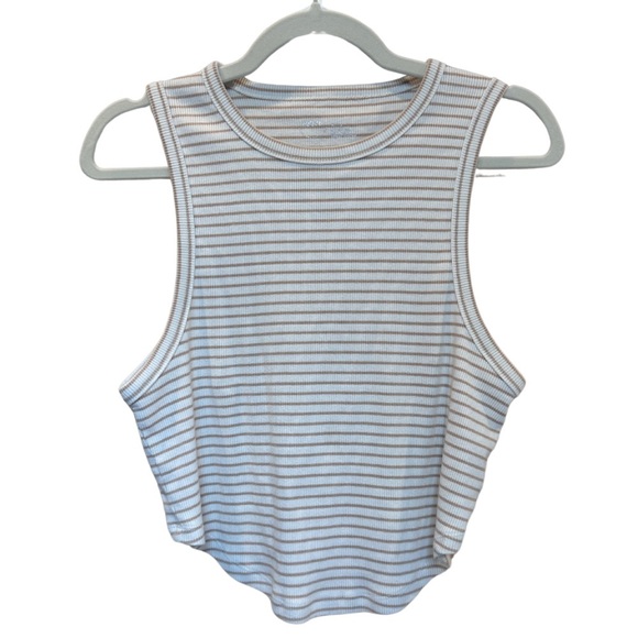 aerie Tops - Aerie New Day Curved Hem Tank Top – Sands – Size XL